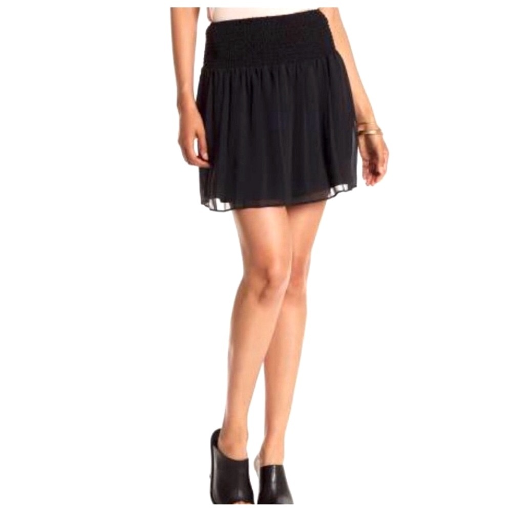 Marchesa rose mini skirt